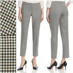 Hugo Boss Tiluna Houndstooth Trousers Dress Pants Size 8